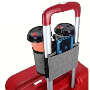 캐리어 손잡이걸이 컵 텀블러 홀더 연결 파우치