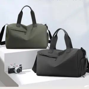 편한 심플 사이드 지퍼 헬스 캠핑 보스턴 스포츠백 (WFFVQK2)