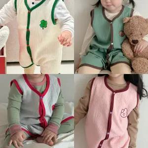 [슈슈페] 리틀버디 슬리핑 겨울 가을 사계절 삼중직 실내 수면조끼