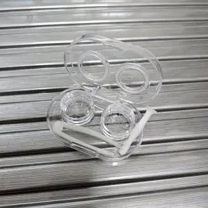 고품질 휴대용 투명 렌즈 보관케이스 렌즈통 통 여행용 콘텍트렌즈 (WFFWIDV)