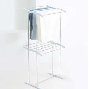 고품질 미니 소형 빨래 원룸 자취 컬러 간이 화이트 건조대 (WFFWO37)