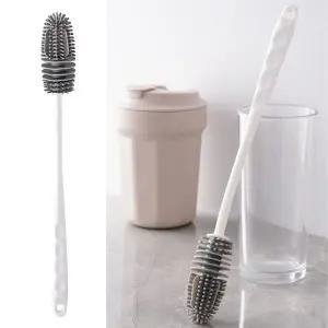 실리콘 텀블러 세척솔 물병 젓병 컵 솔 브러쉬