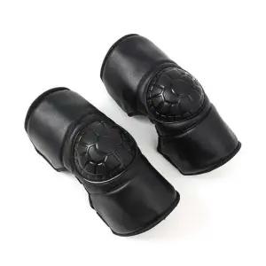 쉘가드 오토바이 방한 무릎보호대 숏 바이크보호대