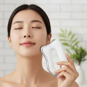 뷰리온 EMS 괄사 얼굴 바디 목 두피 경락 림프 순환 마사지기