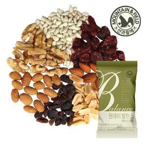 [산과들에] 하루견과 원데이발란스그린 30봉 낱봉 / 견과 견과류 간식