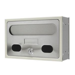 투톤 우편함 우체통 편지함 철재 우체함 우편물보관함