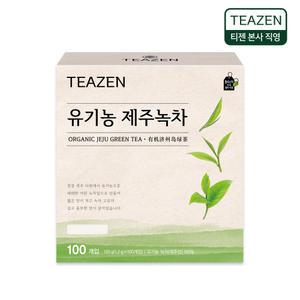 티젠 유기농 제주녹차 100티백