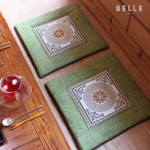 전통 부클 마 방석 (쿨여름방석)