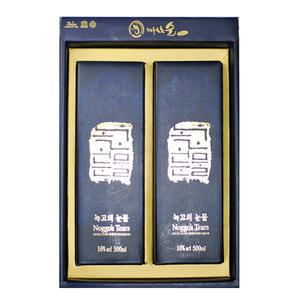 녹고의눈물 제주본초술세트 500mlX2병/도수16%