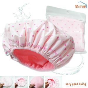 양면 방수 타올지 헤어캡 샤워캡