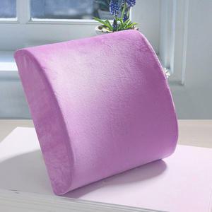 메모리폼 등쿠션 극세사 / 등받이 쿠션 허리 차량용 의자 자동차 차량 받침 사무실 베개 학생 직장인 메쉬