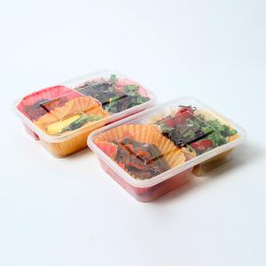 SZ-L500 2칸 3칸 일회용 내열도시락 사각내열용기 도시락반찬용기 100개