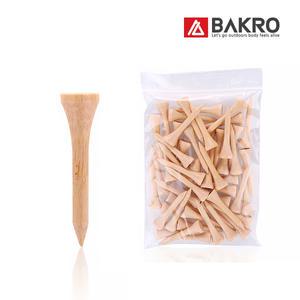 원목 나무 골프티 (숏티) 50개입 / 골프 필드 용품