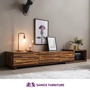 벨라 1800 멀바우 거실장확장형착불배송