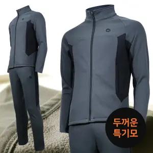 (( 두꺼운 기모세트 )) 휄라인s세트 등산복 등산바지 작업복 운동복 체육복