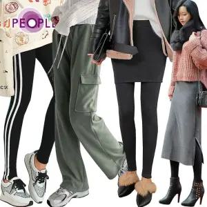 [제이피플]3장이상 3% 더! 6900/기모레깅스/치마레깅스/밴딩와이드/조거/융털/피치