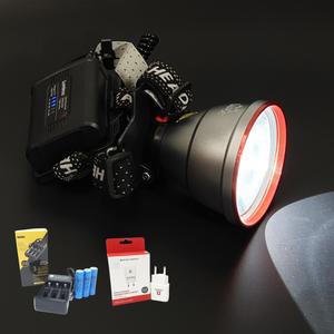 [풀세트] H4 LED헤드랜턴 안전모랜턴 작업등 초경량 235g 12000루멘