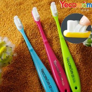 예꼬맘 어린이 실크 칫솔 0.07mm 3개입 혼합색상