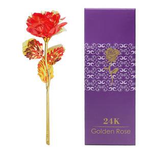 홀로그램 크리스탈 장미 (고급형.박스포장) RED