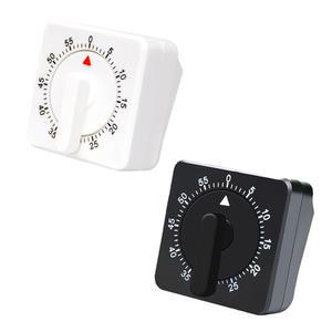 태엽 (쿠킹타이머 사각) 수동 알람 아날로그 공부 스터디 문제 풀이 시간  타이머 시계