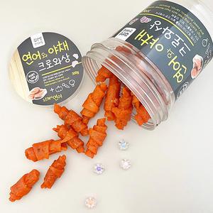 연어와 야채 크로와상 300g