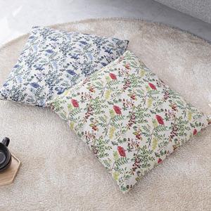 화사한 플라워방석 방석커버 린넨 꽃무늬 50x50 4종택1