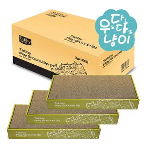 테비토퍼 플레이그라운드 알뜰형평판스크래쳐 3P 3개입