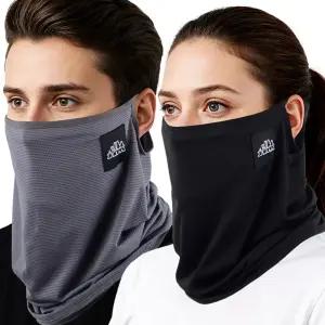 국산 귀걸이형 여름용 메쉬 쿨 넥워머 자외선차단 마스크 등산 골프 낚시 자전거 얼굴 햇빛가리개 멀티스카프