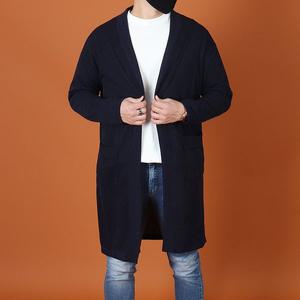 [우기브로]WAD 남성 빅사이즈 숄 포켓 롱 가디건