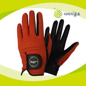 X스파이더스 겨울용 방한 양손 여성 골프장갑 양피 아크릴기모 원단