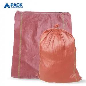 폐기물 PP 마대자루 마대 포대 자루 : 수입80kg(소) 56x72cm 50장