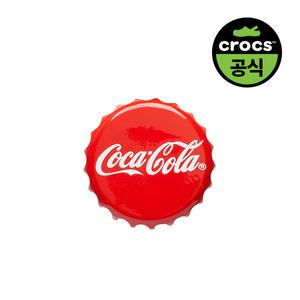 크록스 크록스X코카콜라 병뚜껑 지비츠