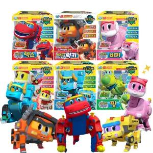 고고다이노 변신로봇 렉스 로키 비키 스톰 안키 포키 사운드 변신 공룡 로봇