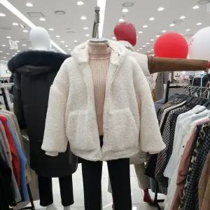 [미스칸트]덤 블링 후드 짚덤업 점퍼 KEJPKB03 BK_GN