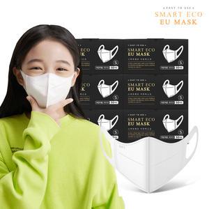 [스마트에코 이유마스크] 국산/새부리형/3D/일회용마스크 어린이용 화이트 300매