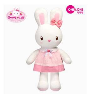 원앤원1 콩지래빗애착인형(80cm)(91391) 78000