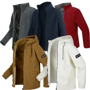 집업 양털 뽀글이후리스 뽀글이후드 플리스 자켓 기모