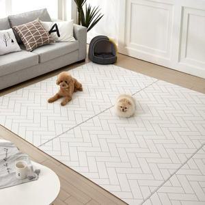 [기타]휴팡 애견매트 6T 양면PVC 사각 140 X 100cm