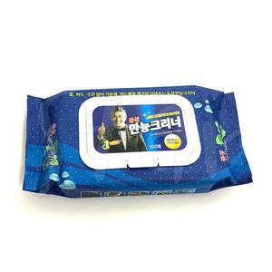 동성 만능 크리너 100매(캡형) 물 티슈 기름 찌든 때 제거 컴퓨터 냉장고 전자레인지 세탁기 욕조 변기