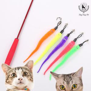 딩동펫 반려동물 고양이 꿈틀이 낚싯대 5종 세트