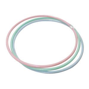국내생산 유아 어린이 파스텔 훌라후프 학교 학원 단체 교재용 75cm