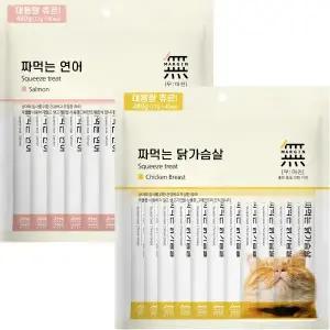 무마진 짜먹는 고양이츄르 1개(12gx40개입) 3종