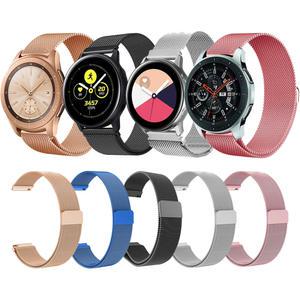 갤럭시워치6 5 4 3 클래식 액티브 기어 호환 메쉬메탈밴드 밀레니즈루프 시계줄 스트랩