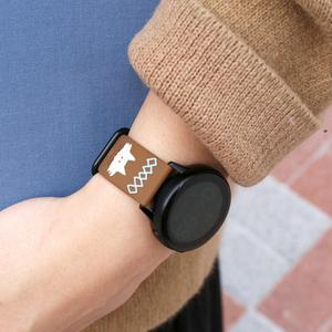 로마네 갤럭시워치3 액티브2 실리콘 스트랩 시계줄 밴드 40mm 41mm 44mm