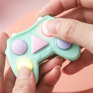 키링 푸시팝 피젯 기억력 연습 미니 게임기