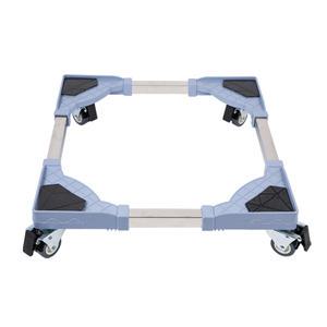 세탁기받침대 이동형4바퀴/가전제품 화분 냉장고 미끄럼방지 진동 소음방지 세탁기수평 선반