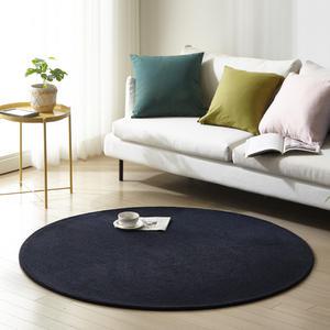 사계절 컬러풀 원형러그 170cm 카페트 매트 냉기차단 포인트 인테리어