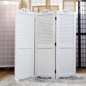 갤러리 패널 미니 3단 원목 인테리어 파티션 낮은 접이식 가림막