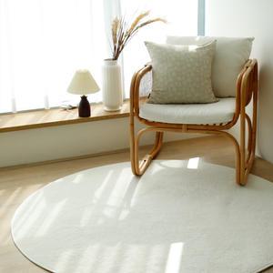 아망떼 밀키 소프트 원형러그