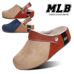 여자 키높이 겨울 방한슬리퍼 털실내화 블로퍼 MLB반도